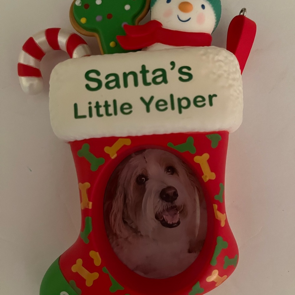 Hallmark Keepsake “Santa’s Little Helper” 2021 Ornament. NIB